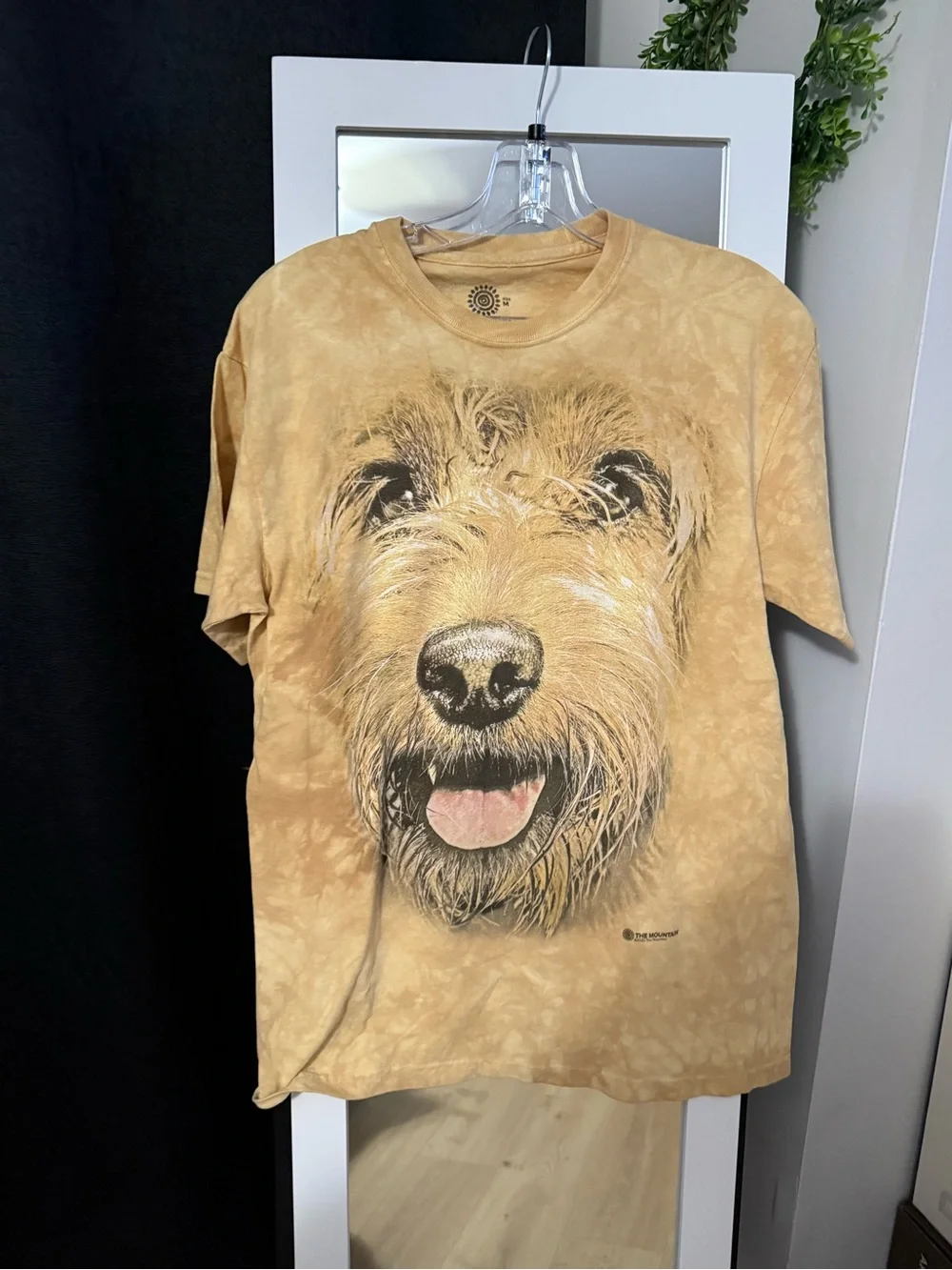 The Mountain golden doodle t shirt size medium